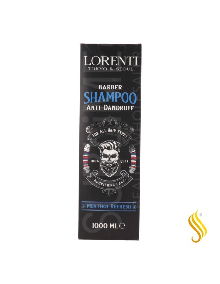 Lorenti Men Champú 1000 ml Menthol